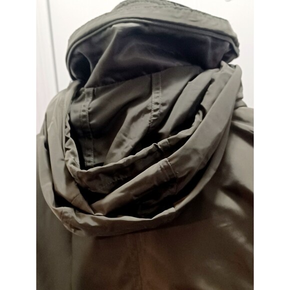 Michael Kors Hooded Anorak, Green Water Resistant Women's Jacket size M - Picture 6 of 14